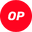 Optimism (OP) logo