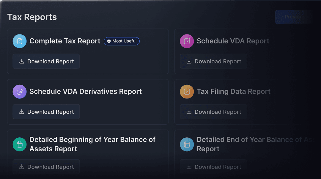 ITR-Ready Reports