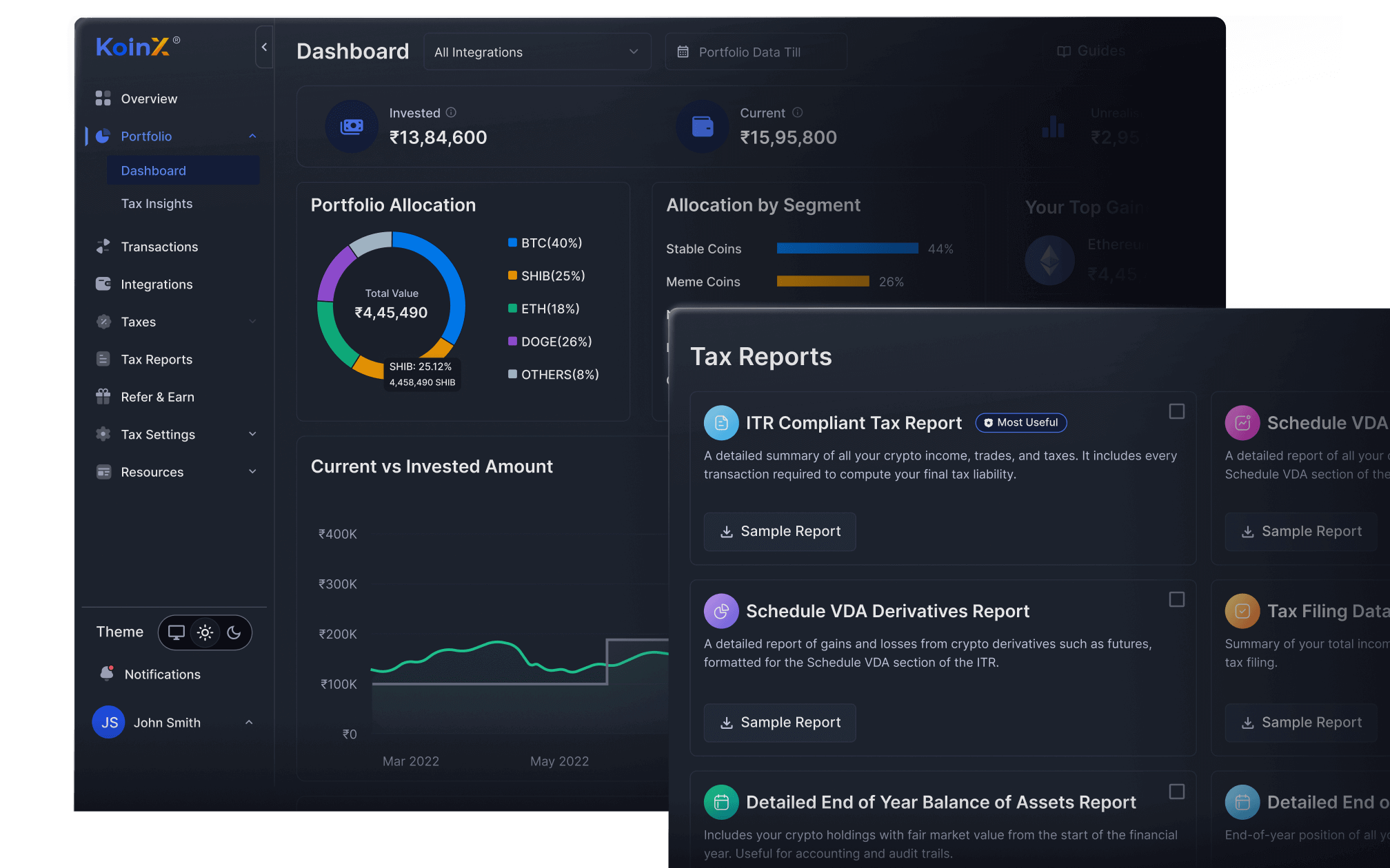 Crypto Tax Platform
