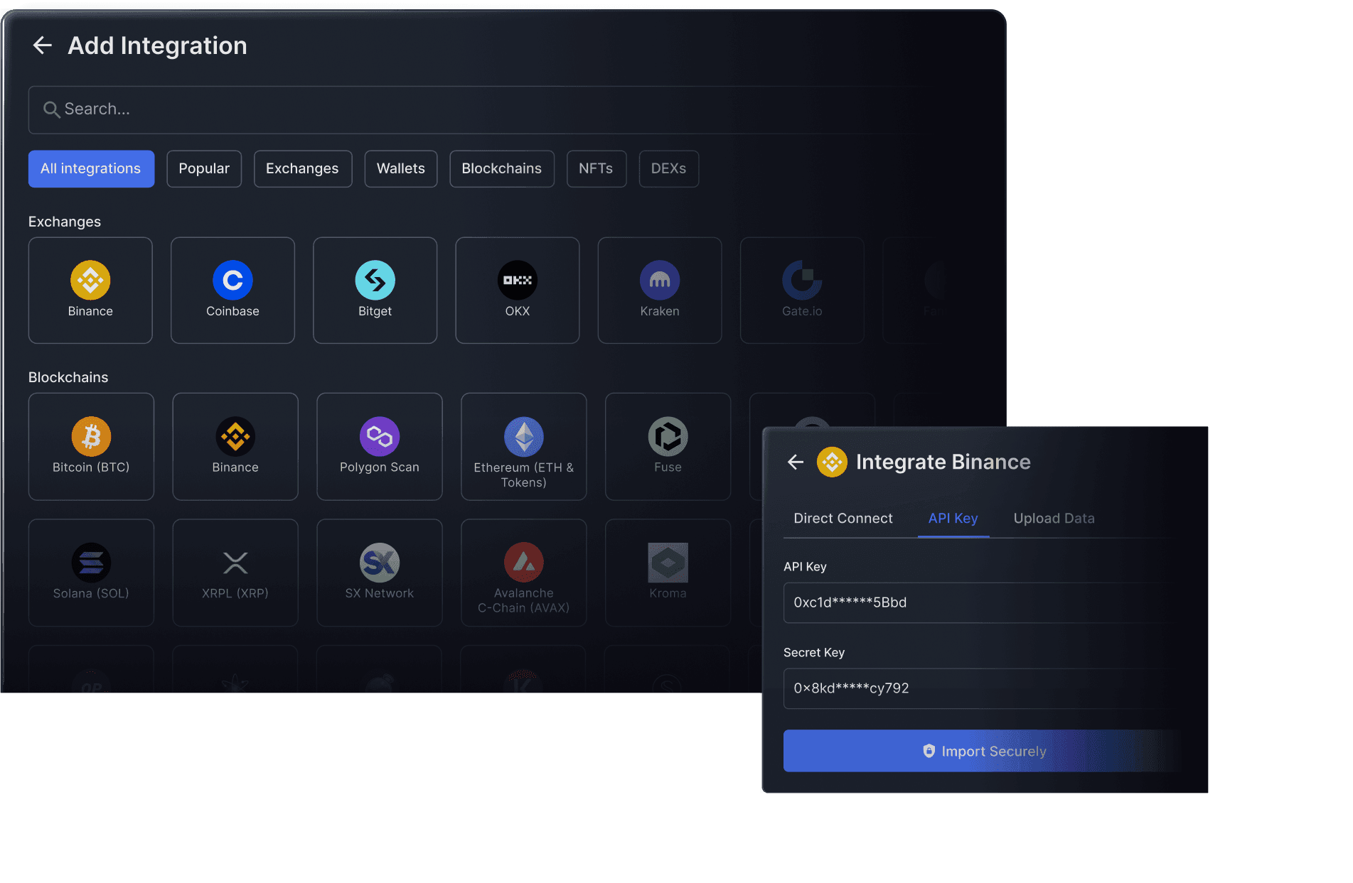 Sync your portfolio product demo