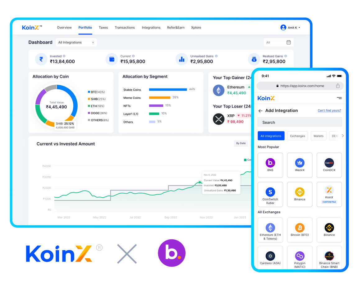 File Your BitBNS Crypto Taxes Seamlessly with KoinX